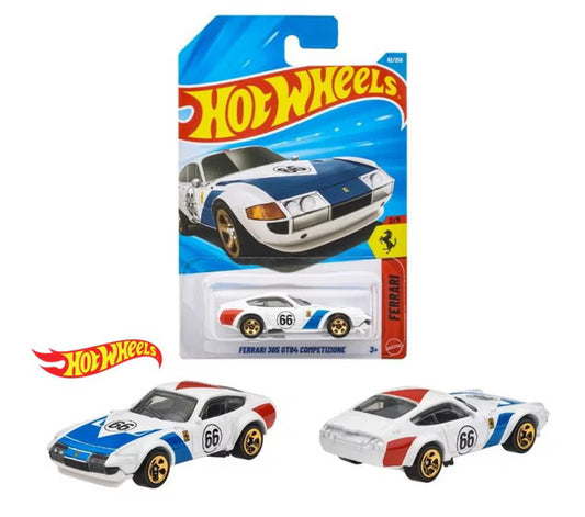 JMX22-9866 Hot Wheels Basic Car Ferrari 365 GTB4 Competizione (1 carton: 12 pieces)