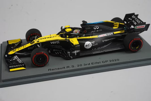 1:43 Spark S6484 Renault R.S.20 Eifel GP 3rd 2020 #3 D. Ricciardo