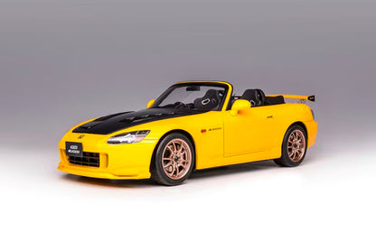 M85122 MOTORHELIX 1:18 Honda S2000 (AP2) MUGEN New Indy Yellow Pearl