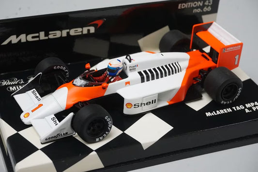 1:43 MINICHAMPS 530874301 McLaren Tag MP4-3 1987 #1 A. Prost