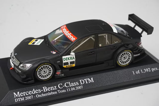 1:43 MINICHAMPS 400073791 Mercedes-Benz C-Class DTM Test Car 2007 #1