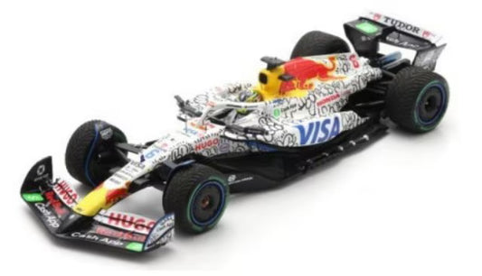 [ Pre-order ] 18S1220 Spark 1:18 Racing Bulls VCARB 02 #6 Visa Cash App Racing Bulls Formula One F1 Great Britain British GP 2025 I. Hajar
