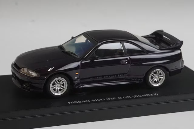 1:43 KYOSHO 03341MP Nissan Skyline GT-R (BCNR33) 1995 Midnight Purple