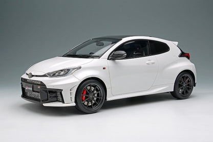 [ Pre-order ] EML182A Make Up EIDOLON 1:18 Toyota GR Yaris RZ High Performance 2024 Super White 2