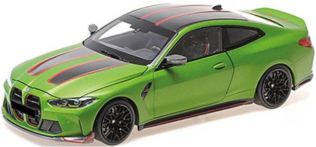 [ Pre-order ] 110023020 MINICHAMPS 1:18 BMW M4 CSL 2023 Matte Green Metallic