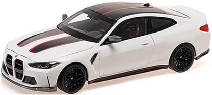 [ Pre-order ] 110023022 MINICHAMPS 1:18 BMW M4 CSL 2023 White *Color Change