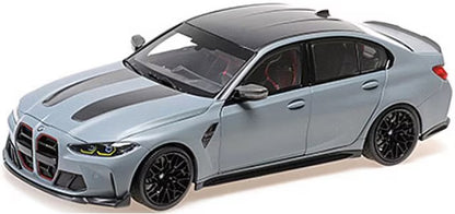 [ Pre-order ] 110023501 MINICHAMPS 1:18 BMW M3 CS 2023 Gray Metallic