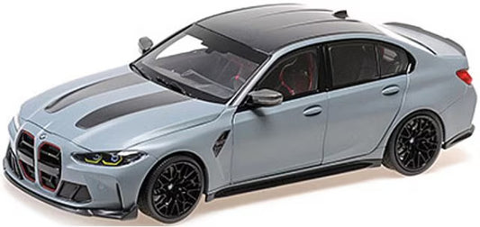 [ Pre-order ] 110023501 MINICHAMPS 1:18 BMW M3 CS 2023 Gray Metallic