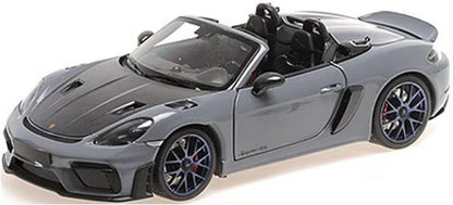 [ Pre-order ] 110063130 MINICHAMPS 1:18 Porsche Spyder RS 2024 Gray Weissach Package