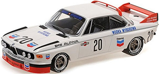 [ Pre-order ] 155732620 MINICHAMPS 1:18 BMW 3.0 CSL "BMW ALPINA" BRUN KOCHER #20 24H Spa 1973