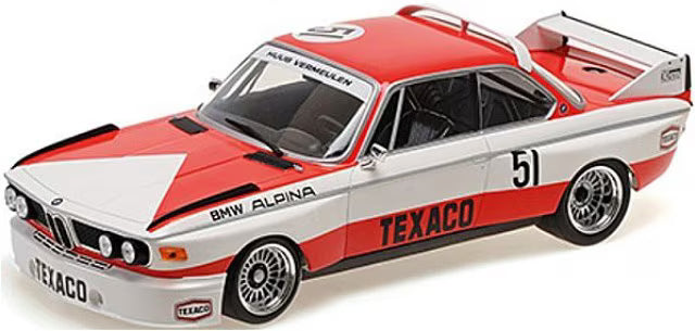 [ Pre-order ] 155742651 MINICHAMPS 1:18 BMW 3.0 CSL "TEAM MARLBORO" HUUB VERMEULEN #51 Zandvoort 1974 Winner
