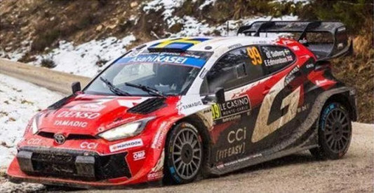 [ Pre-order ] S6916 Spark 1:43 Toyota GR Yaris Rally1 #99 TOYOTA GAZOO RACING WRT Winner Monte Carlo Rally 2026 O. Solberg - E. Edmondson