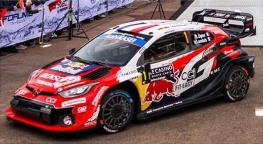 [ Pre-order ] S6912 Spark 1:43 Toyota GR Yaris Rally1 #1 TOYOTA GAZOO RACING WRT 3rd Monte Carlo Rally 2026 S. Ogier - V. Landais