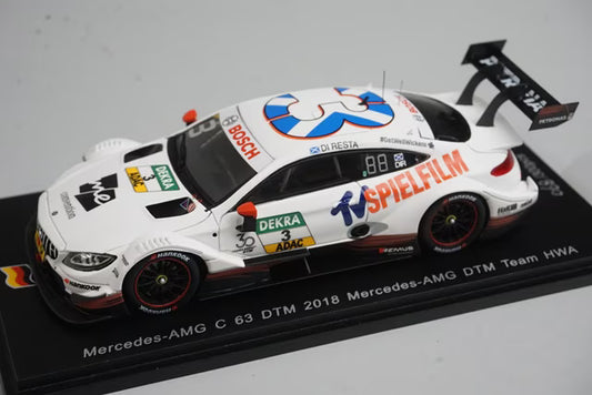 1:43 Spark SG441 Mercedes-AMG C63 DTM Team HWA 2018 #3 P.D. Resta