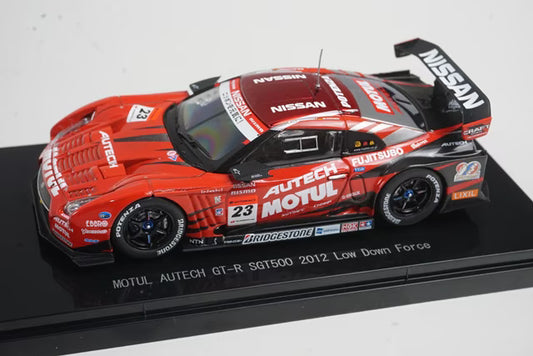 1:43 EBBRO 44850 Nissan Motul Autech GT-R SGT500 2012 #23 Low Downforce Specification