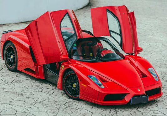 [ Pre-order ] HE182501B BBR 1:18 Ferrari Enzo Rosso Corsa - Black red wheels