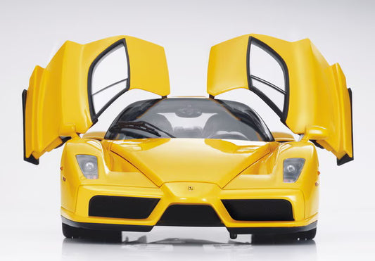 [ Pre-order ] HE182507 BBR 1:18 Ferrari Enzo Giallo Modena - Silver wheels