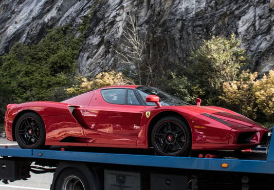 [ Pre-order ] HE182554B BBR 1:18 Ferrari Enzo F1 2007 red - Black red wheels