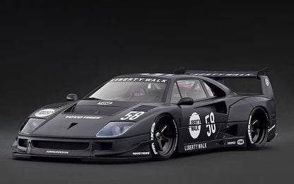 IG3755 ignition model 1:18 LB-WORKS 40 Full Carbon Matte Black (Full Carbon) Web Exclusive