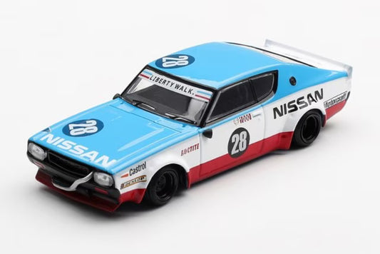 [ Pre-order ] MGT01212-R TSM MINI-GT 1:64 Nissan Skyline Kenmeri Liberty Walk Nissan Racing '75 Concept (Right-hand drive)