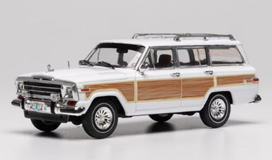 [ Pre-order ]  CLC643N ixo 1:43 Jeep Grand Wagoneer 4WD 1989 White