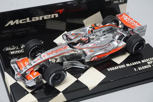 1:43 MINICHAMPS 530074301 Vodafone McLaren Mercedes MP4-22 2007 #1 F. Alonso