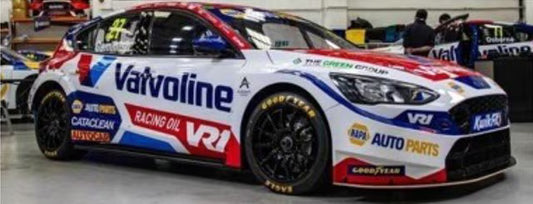 [ Pre-order ] UK042 Spark 1:43 Ford NAPA Racing UK #27 Ford Focus BTCC - Silverstone 2024 D. Cammish