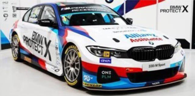 [ Pre-order ] UK044 Spark 1:43 BMW Team BMW #1 BMW 330i BTCC - Champion 2019 C. Turkington