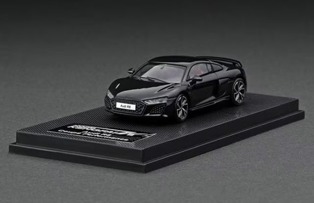 KF036-1 KENGFai 1:64 Audi R8 2021 Black