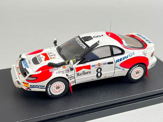 1:43 HPI 8004 Toyota Celica Turbo 4WD Safari 1992 #8 Marlboro specification