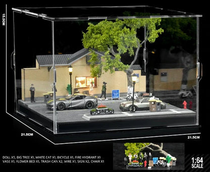 SCJ82051-A 収蔵家 Diorama 1:64 Nanjing, Yihe Road No. 12, Famous Cafe in Nanjing