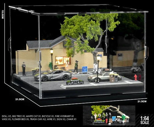SCJ82051-A 収蔵家 Diorama 1:64 Nanjing, Yihe Road No. 12, Famous Cafe in Nanjing