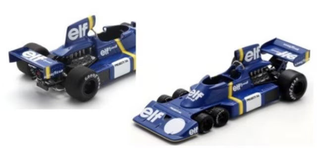 [ Pre-order ] S7315 Spark 1:43 Tyrrell P34 Presentation 1975