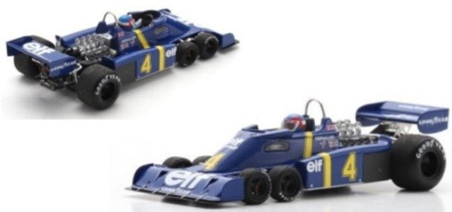 [ Pre-order ] S7307 Spark 1:43 Tyrrell P34 #4 2nd F1 Swedish GP 1976 P. Depailler