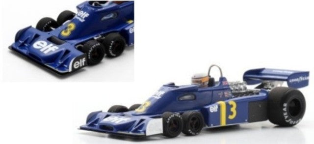[ Pre-order ] S7309 Spark 1:43 Tyrrell P34 #3 5th F1 Dutch GP 1976 J. Scheckter