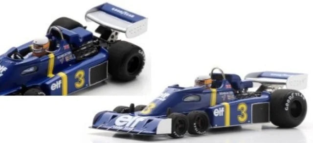 [ Pre-order ] S7305 Spark 1:43 Tyrrell P34 #3 4th Belgium GP 1976 J. Scheckter