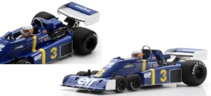 [ Pre-order ] S7305 Spark 1:43 Tyrrell P34 #3 4th Belgium GP 1976 J. Scheckter