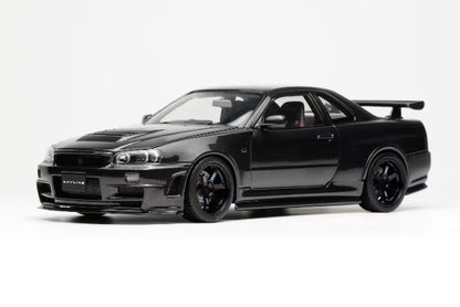 [ Pre-order ] M83413 MOTORHELIX 1:18 Nissan Skyline GT-R R34 CUSTOMIZED VERSION Carbon Fiber