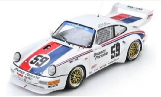 [ Pre-order ] 18US022 Spark 1:18 Porsche 964 Turbo S LM #59 7th 12H Sebring 1993 W. Rohrl - H-J. Stuck - H. Haywood