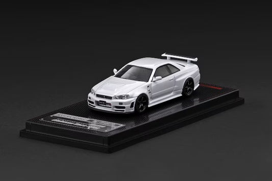 [ Pre-order ] IG4175 ignition model 1:64 Nissan Skyline GT-R (BNR34) NISMO customized White