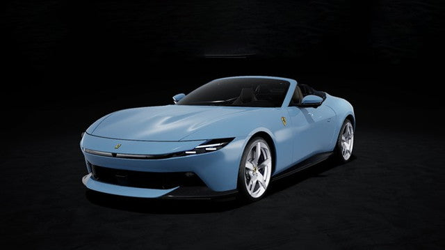 [ Pre-order ] LS573D LOOKSMART 1:43 Ferrari Amalfi Spider Azzurro La Plata