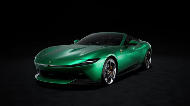 [ Pre-order ] LS573E LOOKSMART 1:43 Ferrari Amalfi Spider Verde Nurburgring