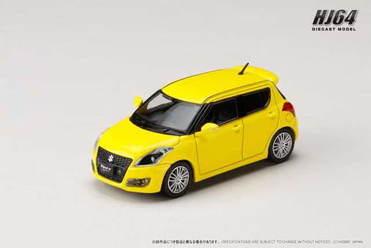 [ Pre-order ] HJ641082Y Hobby Japan 1:64 Suzuki Swift Sport (ZC32S) Champion Yellow