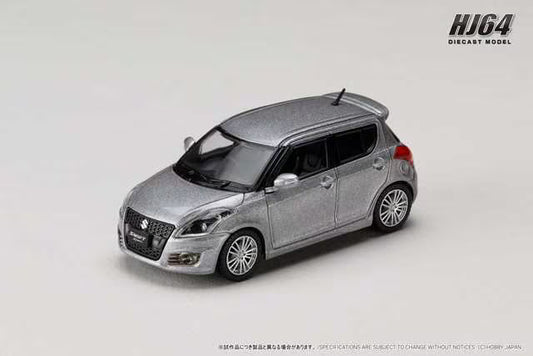 [ Pre-order ] HJ641082S Hobby Japan 1:64 Suzuki Swift Sport (ZC32S) Platinum Silver Metallic