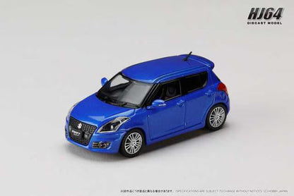 [ Pre-order ] HJ641082BL Hobby Japan 1:64 Suzuki Swift Sport (ZC32S) Boost Blue Pearl Metallic