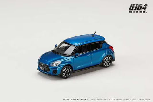 [ Pre-order ] HJ641083ABL Hobby Japan 1:64 Suzuki Swift Sport ZC33S Speedy Blue Metallic