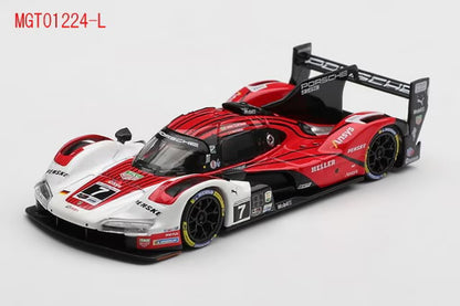 [ Pre-order ] MGT01224-L TSM MINI-GT 1:64 Porsche 963 IMSA Daytona 24 Hours 2024 Winning Car #7 Porsche Penske Motorsport