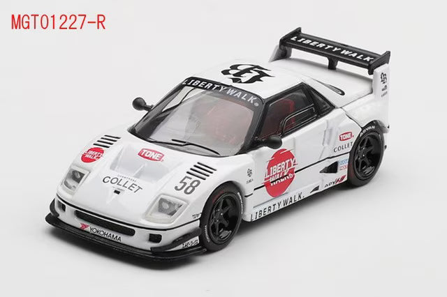 [ Pre-order ] MGT01227-R TSM MINI-GT 1:64 Mazda AZ-1 Liberty Walk LB40 LB-Hinomaru (Right-hand drive)