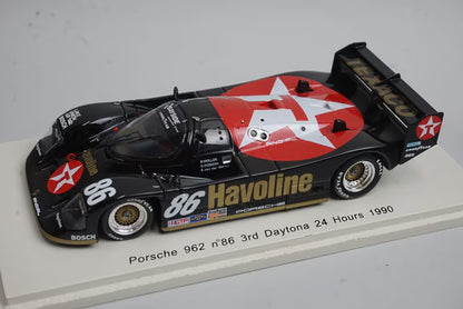 1:43 Spark S2988 Porsche 926 Daytona 24H 3rd 1990 #86 B. Wollek / D. Dobson / S. van der Merwe