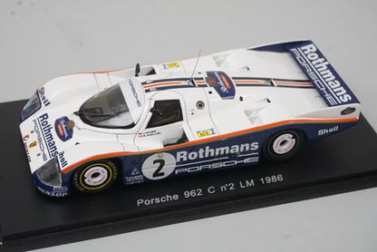 1:43 Spark S0924 Porsche 962C Le Mans 1986 #2 Rothmans specification